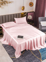 [Rosa] SilkSilky-SE 19Momme Bäddset 001