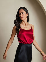 [Vin] SilkSilky-SE Spaghetti Strap Cami Toppar 001