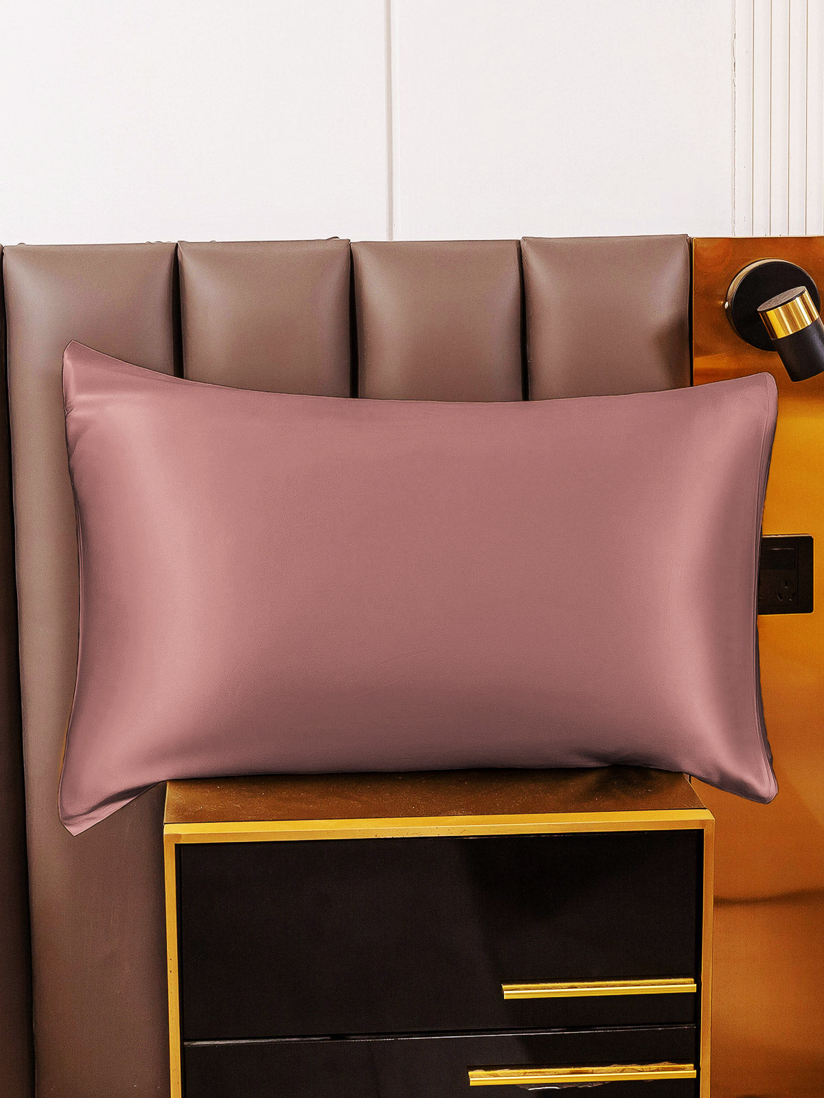 [Blek Mauve] SilkSilky-SE 22Momme Rent Silke Pillowcase 005