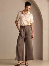 [Kaffe] SilkSilky-SE Womens Pants 006
