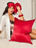 SilkSilky SE 19Momme Rent Silke Pillowcase Set Vin 005