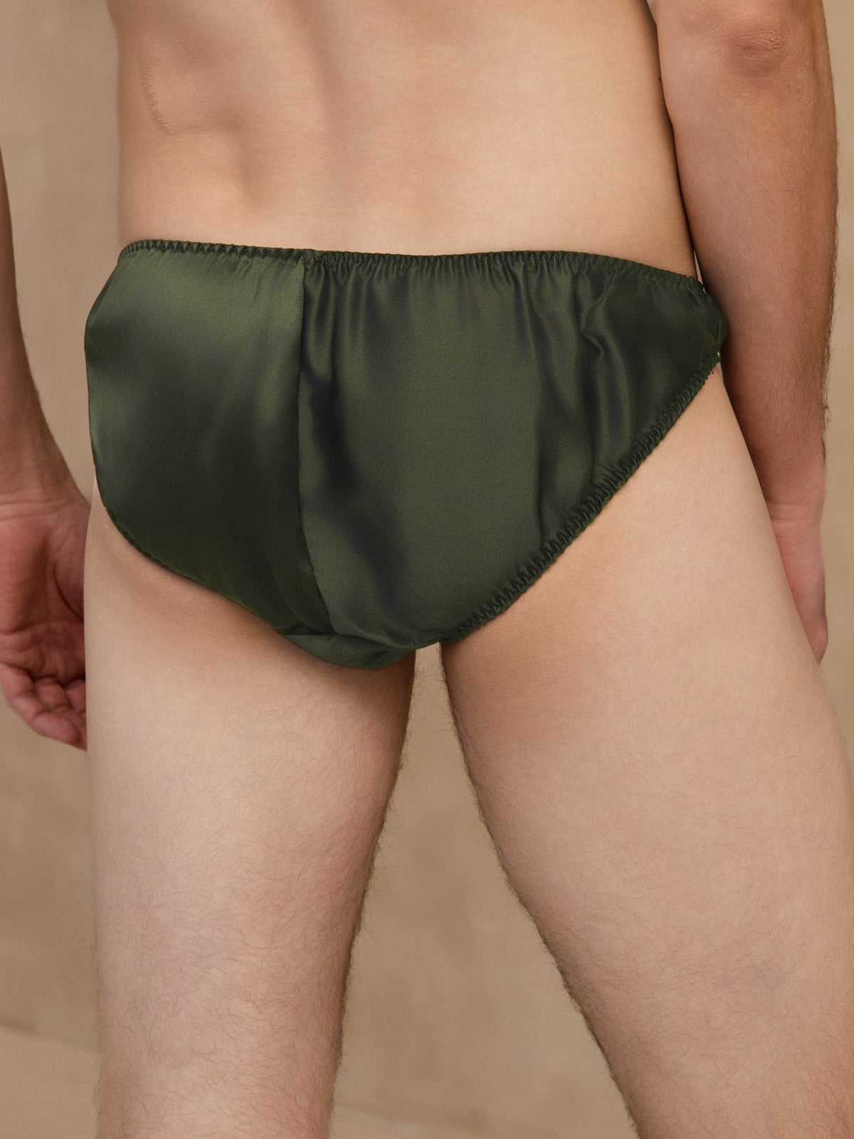 [Grön] SilkSilky-SE Mens Underwear 002
