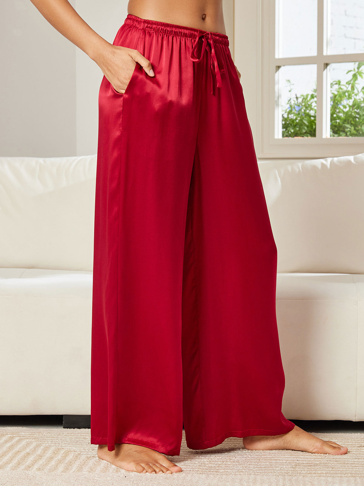 [Vin] SilkSilky-SE Rent Silke Womens Pants 003