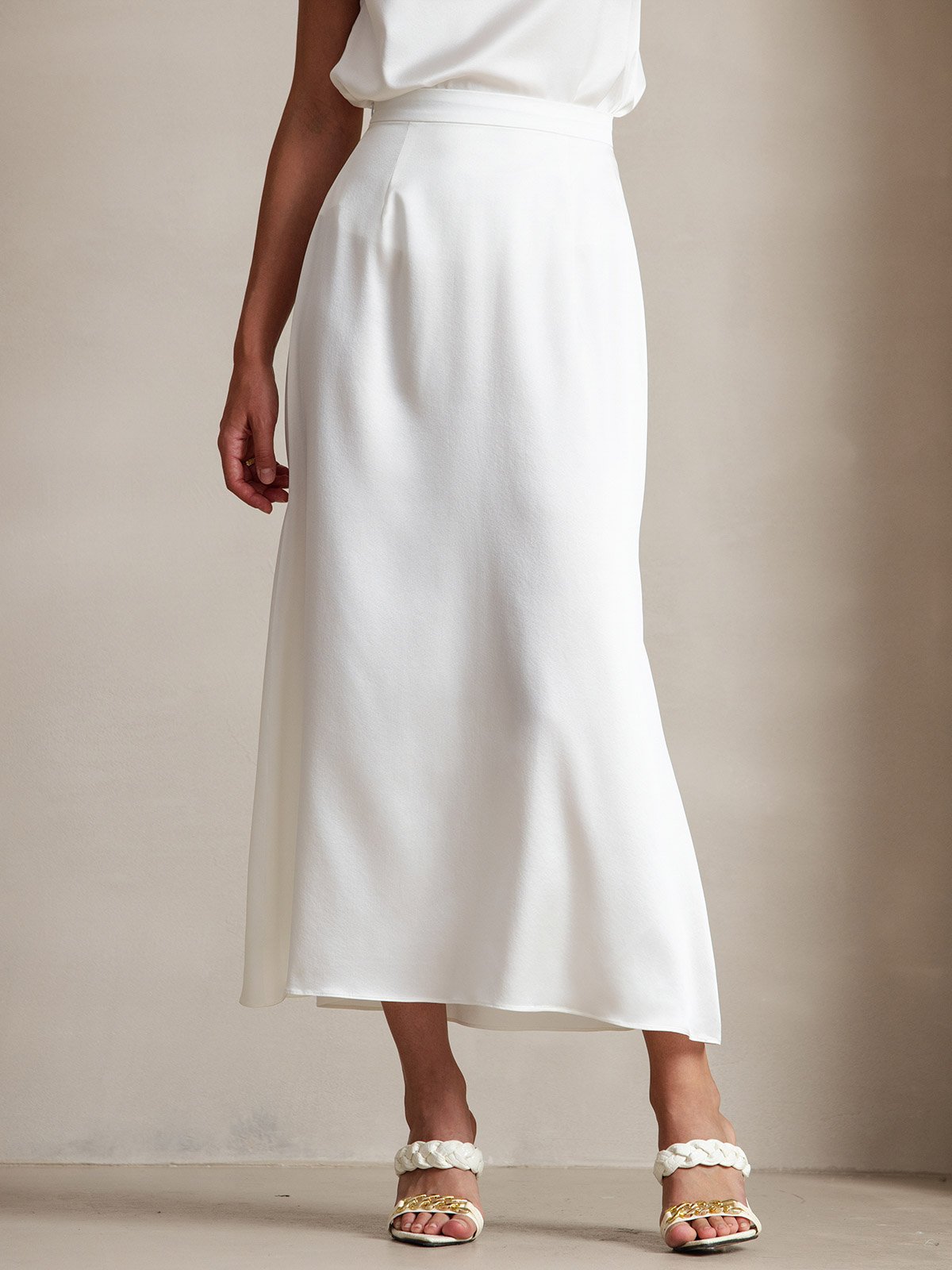[Vit] SilkSilky-SE 19Momme Silke Skirt 001