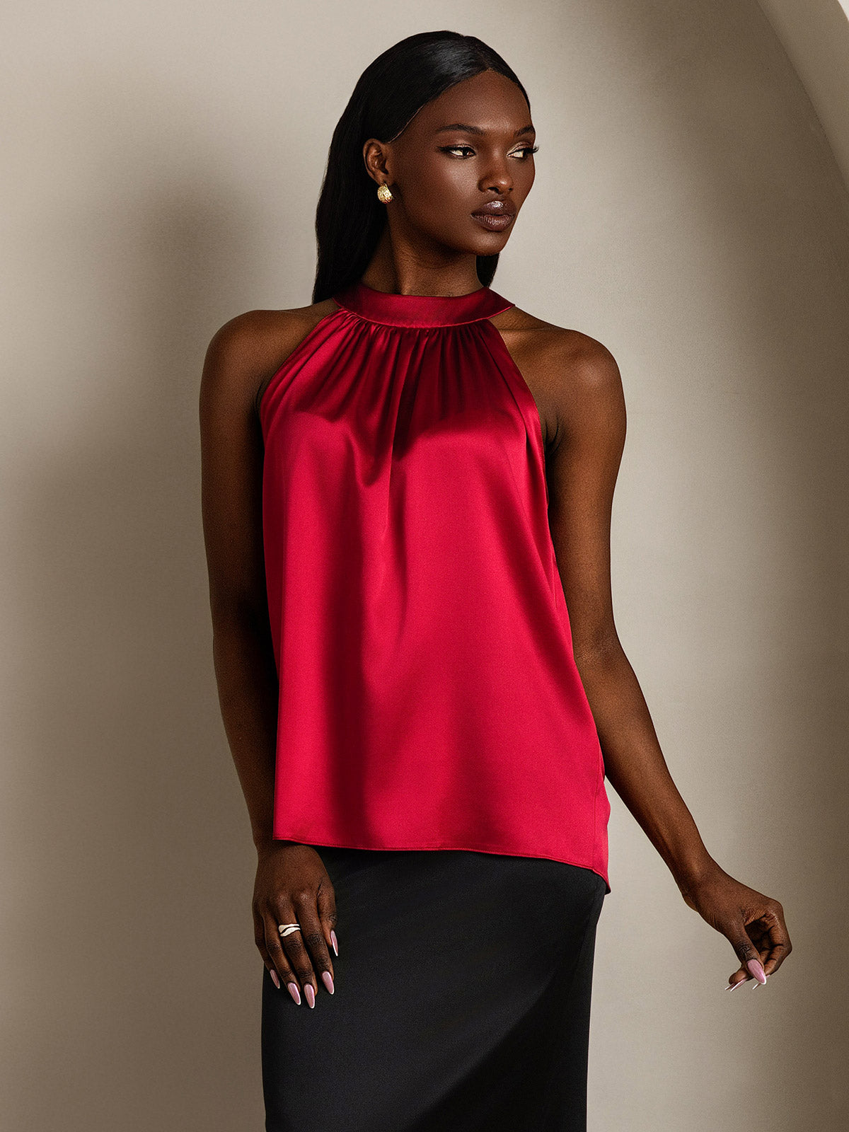[Vin] SilkSilky-SE 19Momme Silke Womens T-Shirt 006