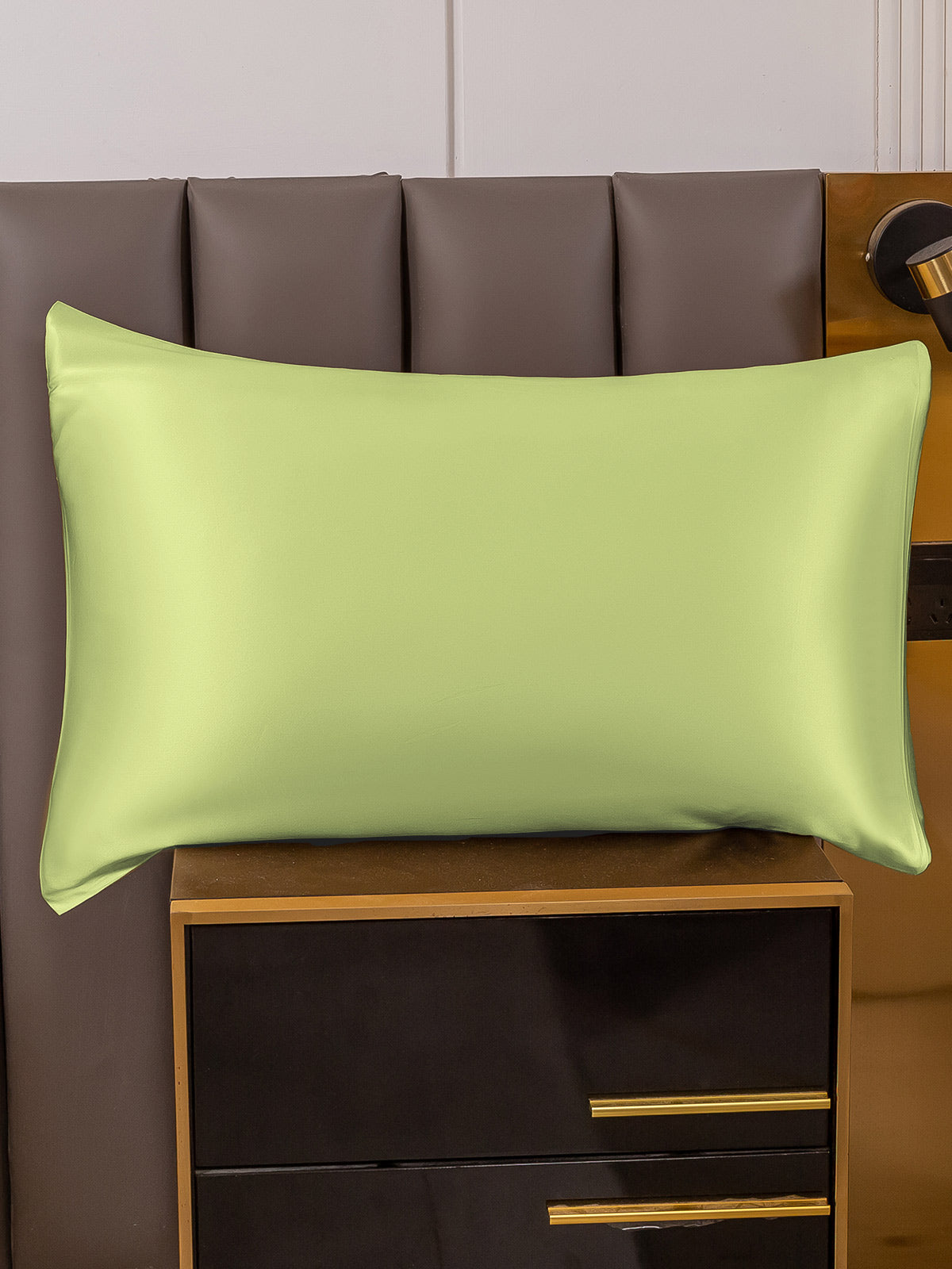 [Mintgrön] SilkSilky-SE 19Momme Rent Silke Pillowcase 001