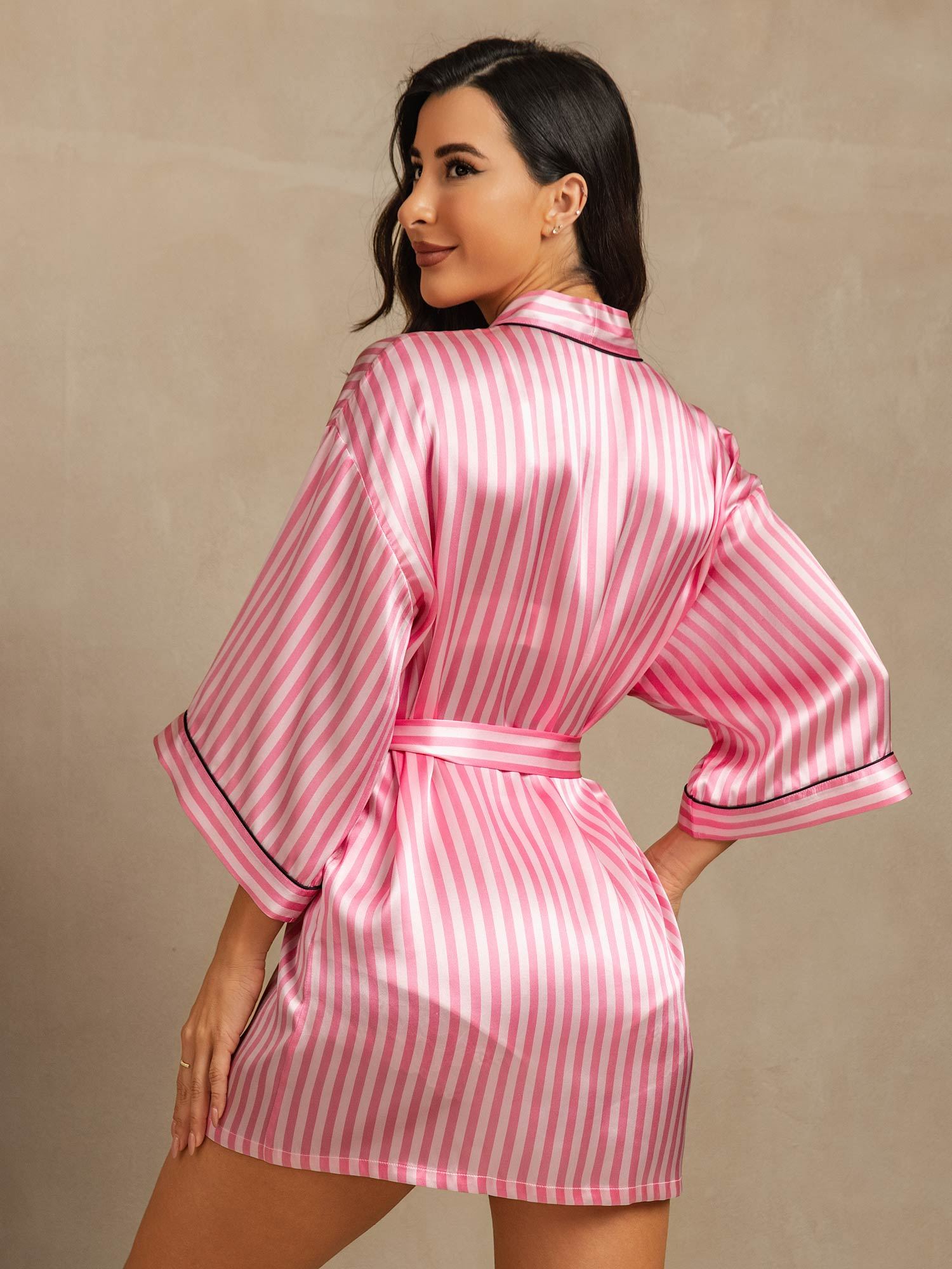 [Rosa] SilkSilky-SE Rent Silke Womens Robe 002