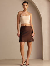[Kaffe] SilkSilky-SE Skirt 004