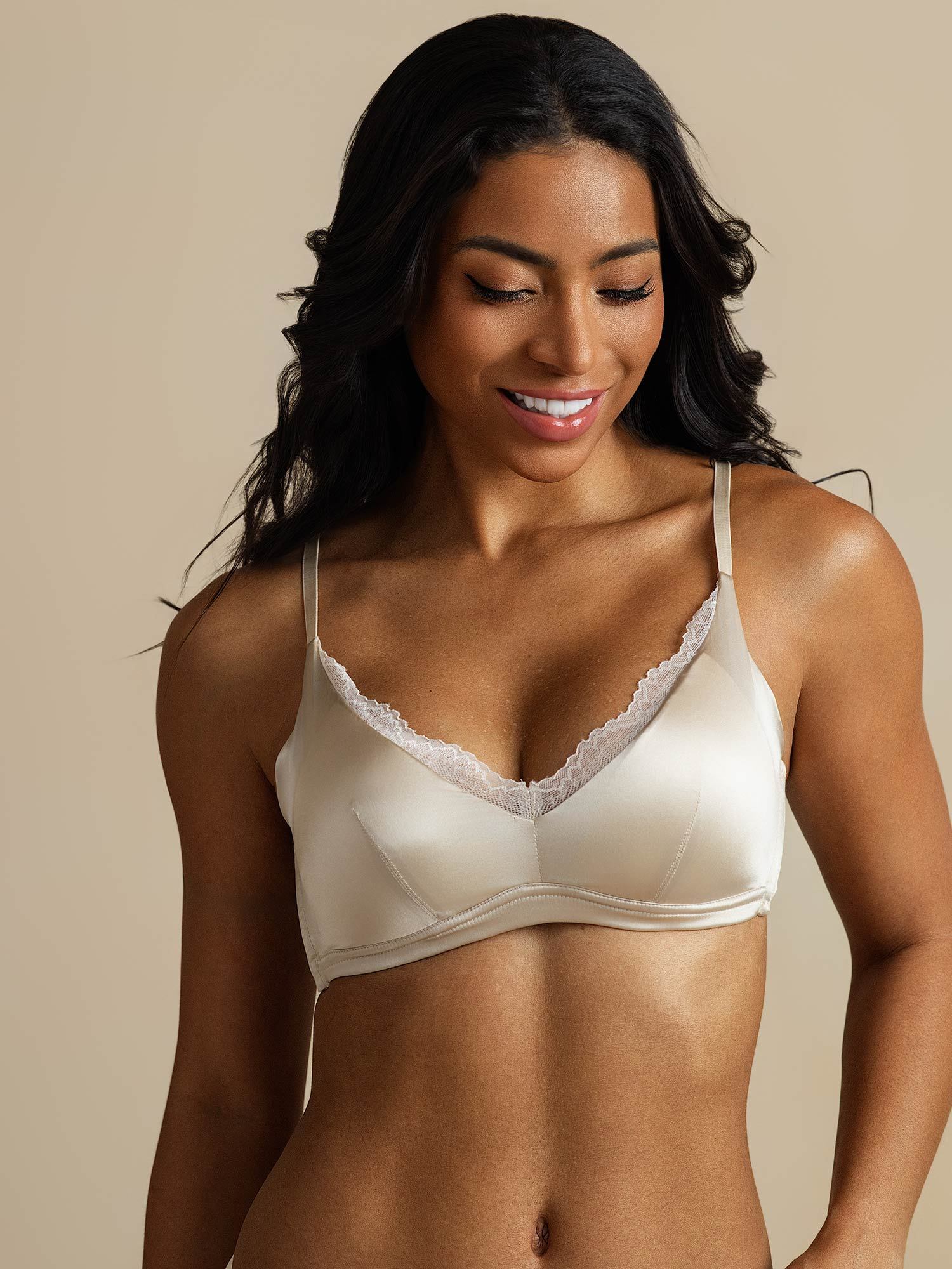 [Champagne] SilkSilky-SE Rent Silke Bra 008