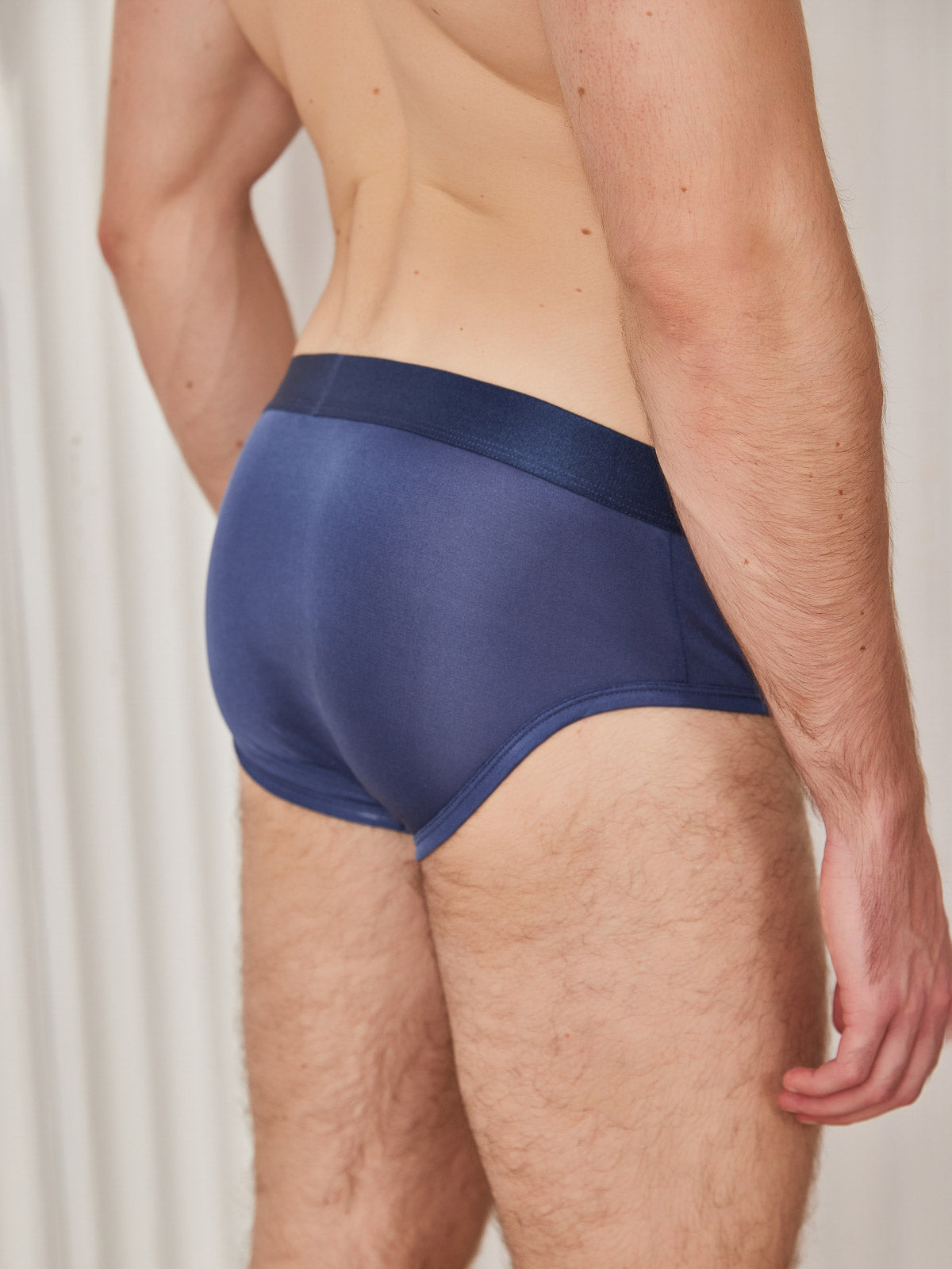 SilkSilky SE Silke Stickad Mens Underwear Mörkblå 003