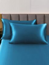 [Kungsblått] SilkSilky-SE 19Momme Rent Silke Pillowcase 001