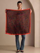 [Svart Körsbär] SilkSilky-SE Scarf 003