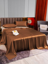 [Kaffe] SilkSilky-SE 22Momme Bäddset 004