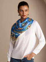 [Blå Fisk] SilkSilky-SE Scarf 005