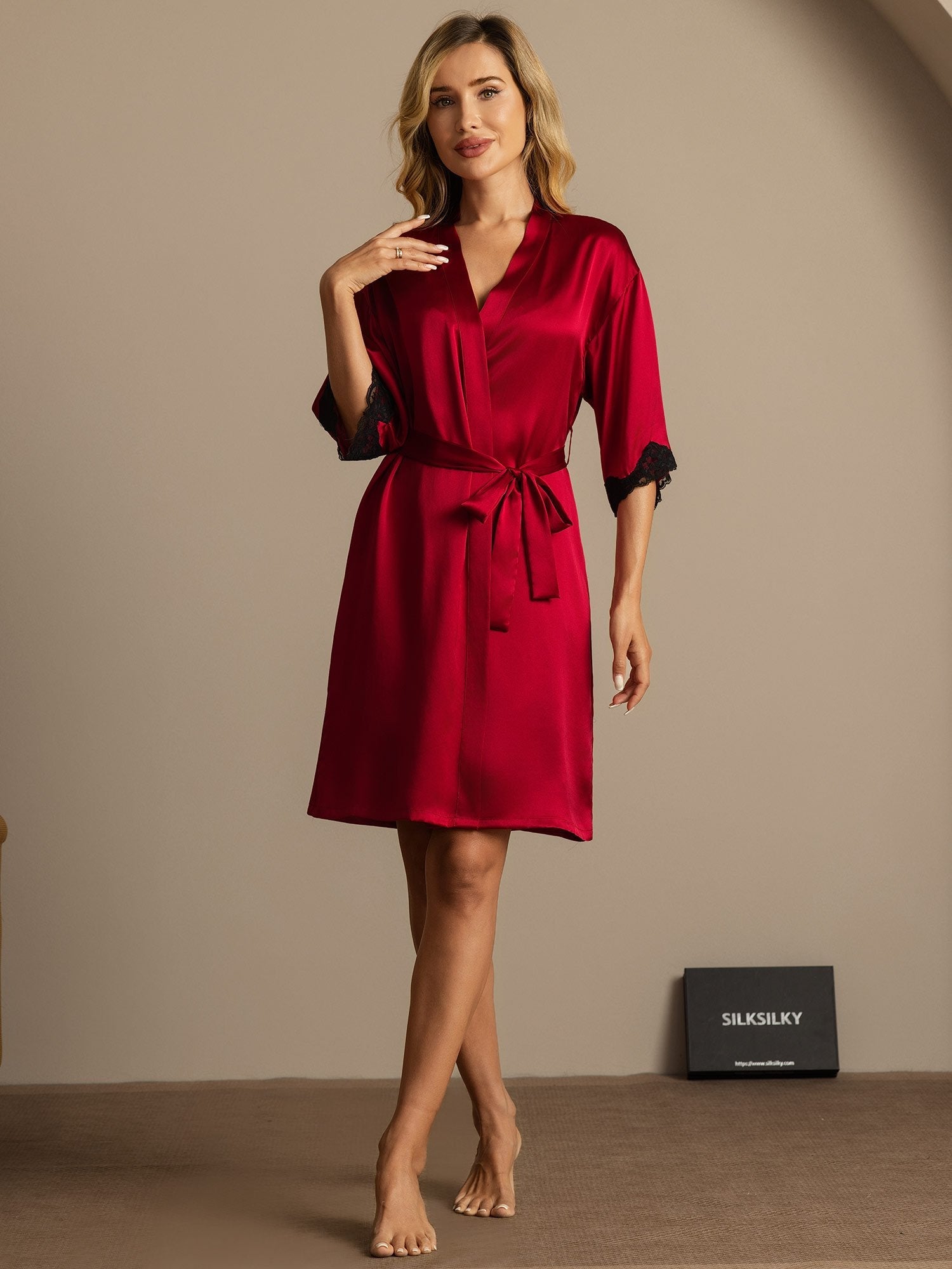 [Vin] SilkSilky-SE Rent Silke Womens Robe 003