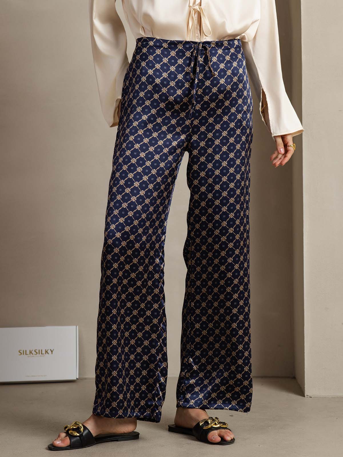 [Marin Kedja] SilkSilky-SE 19Momme Silke Womens Pants 001