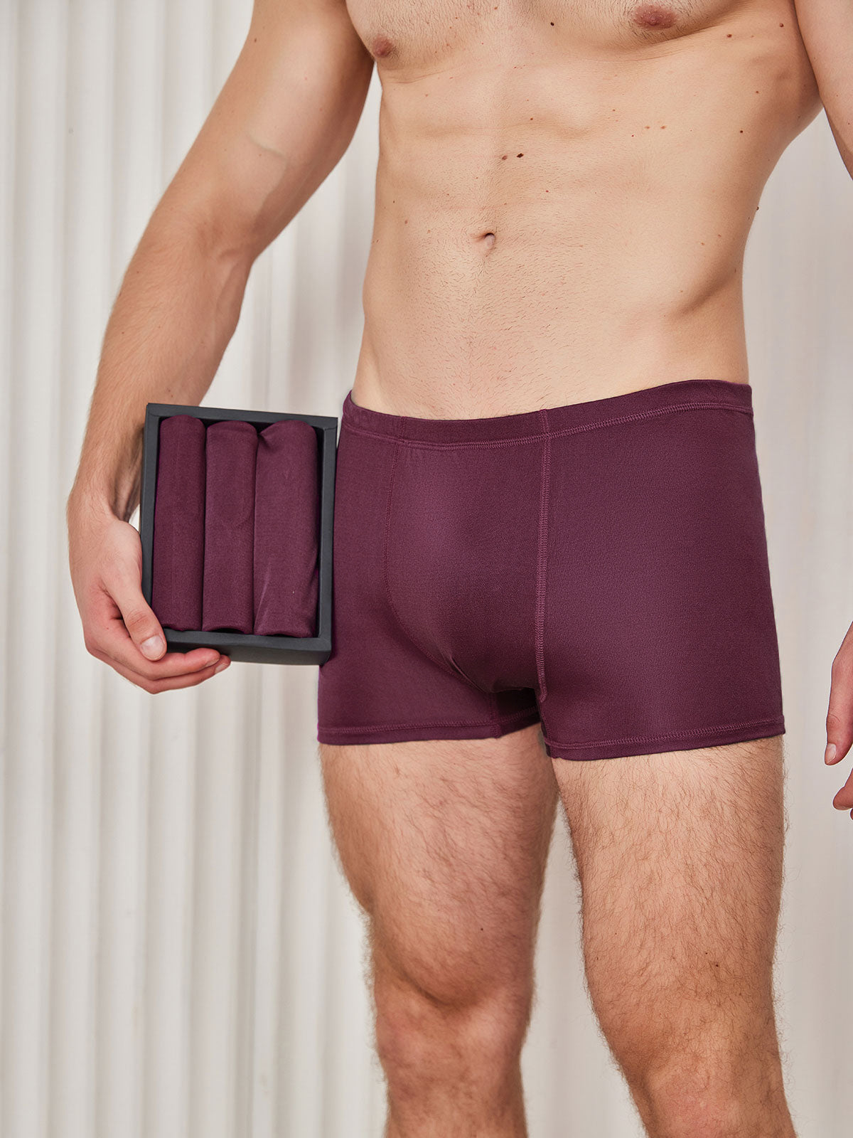 [Vin] SilkSilky-SE Silke Stickad Mens Underwear 001