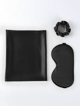 [Svart] SilkSilky-SE 19Momme Rent Silke Pillowcase Set 003