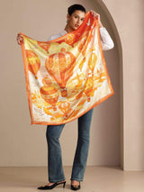 [Gul Ballong] SilkSilky-SE Scarf 006
