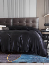 [Svart] SilkSilky-SE 22Momme Duvet Covers 001