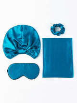 [Kungsblått] SilkSilky-SE 19Momme Pillowcase Set 005