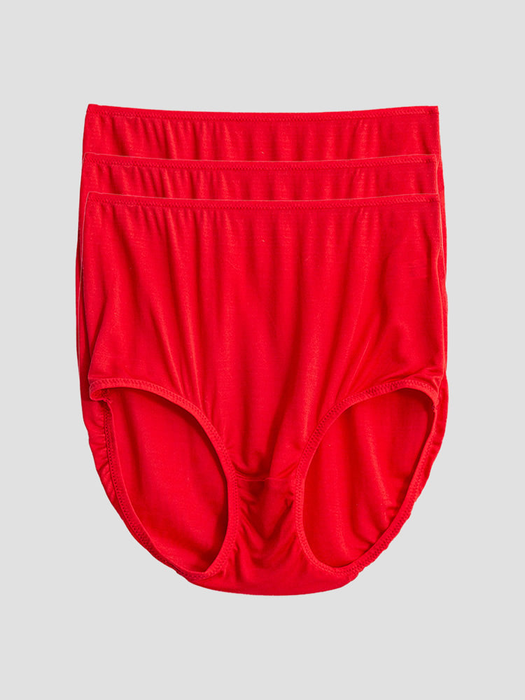 SilkSilky-SE Silke Stickad Panty Röd 003