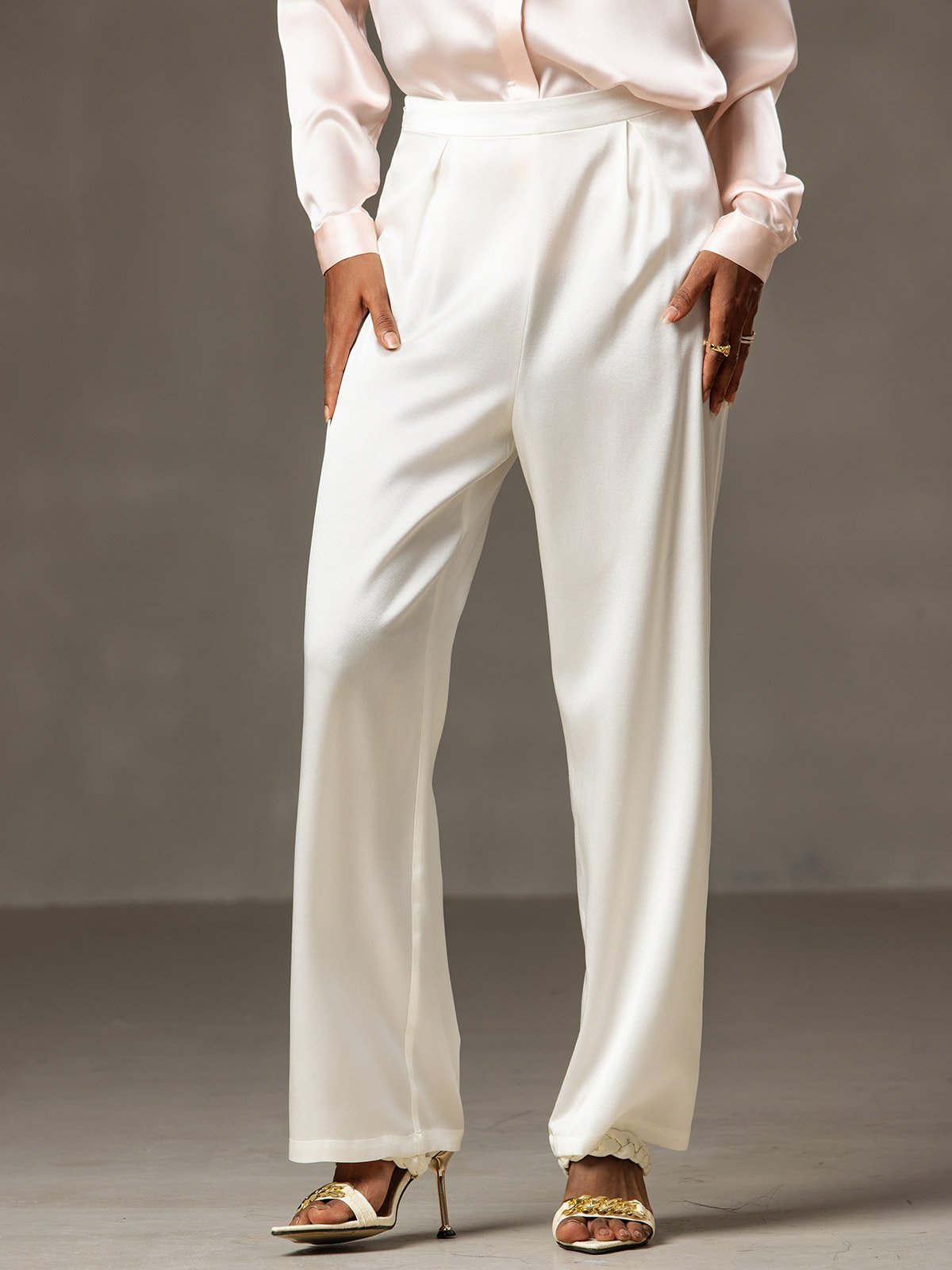 [Vit] SilkSilky-SE 19Momme Silke Womens Pants 001