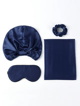 [Mörkblå] SilkSilky-SE 19Momme Rent Silke Pillowcase Set 003