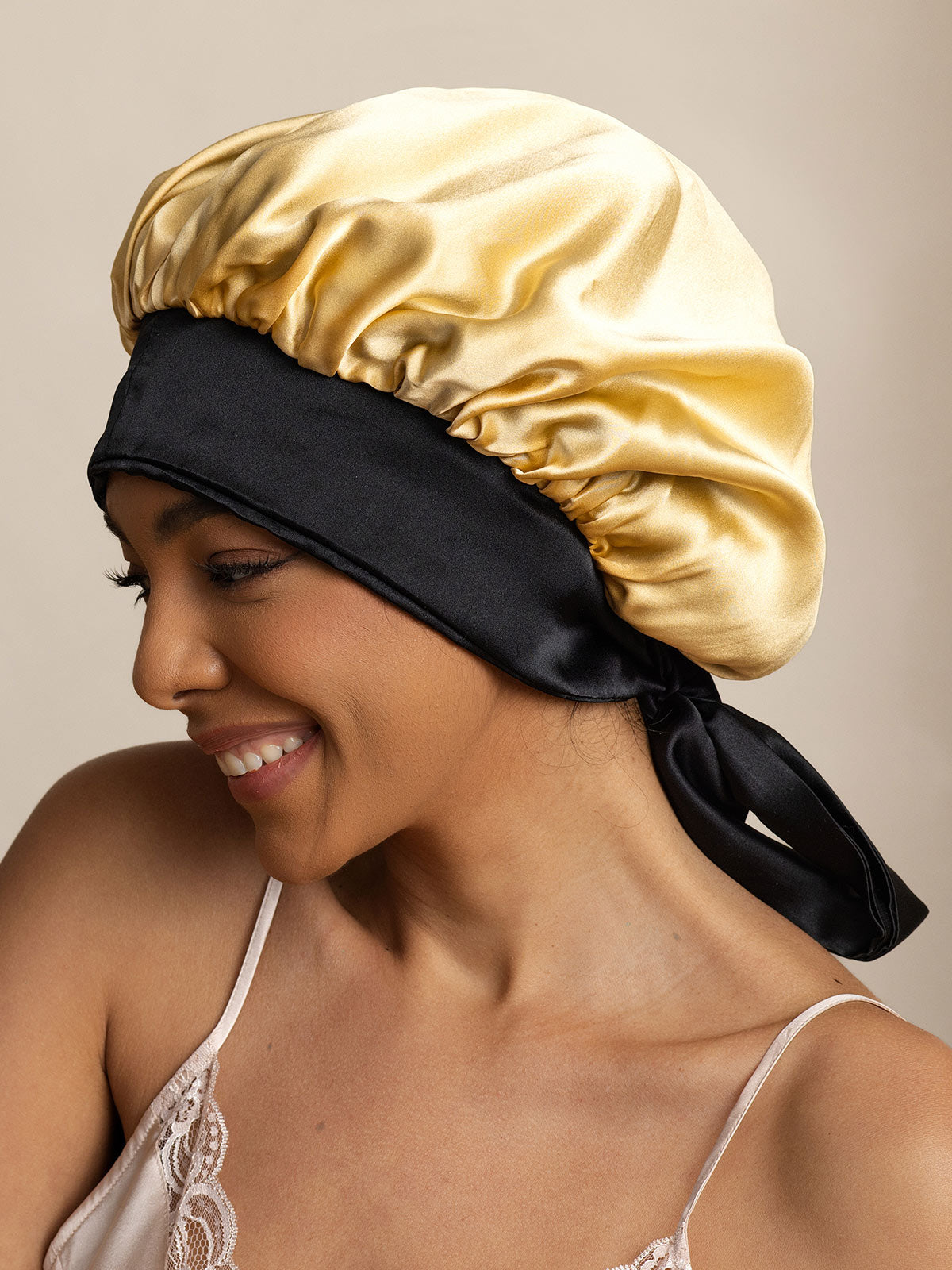 SilkSilky-SE Rent Silke Sleep Cap Champagne 005