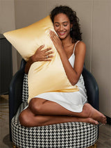 [Champagne] SilkSilky-SE 22Momme Rent Silke Pillowcase 002