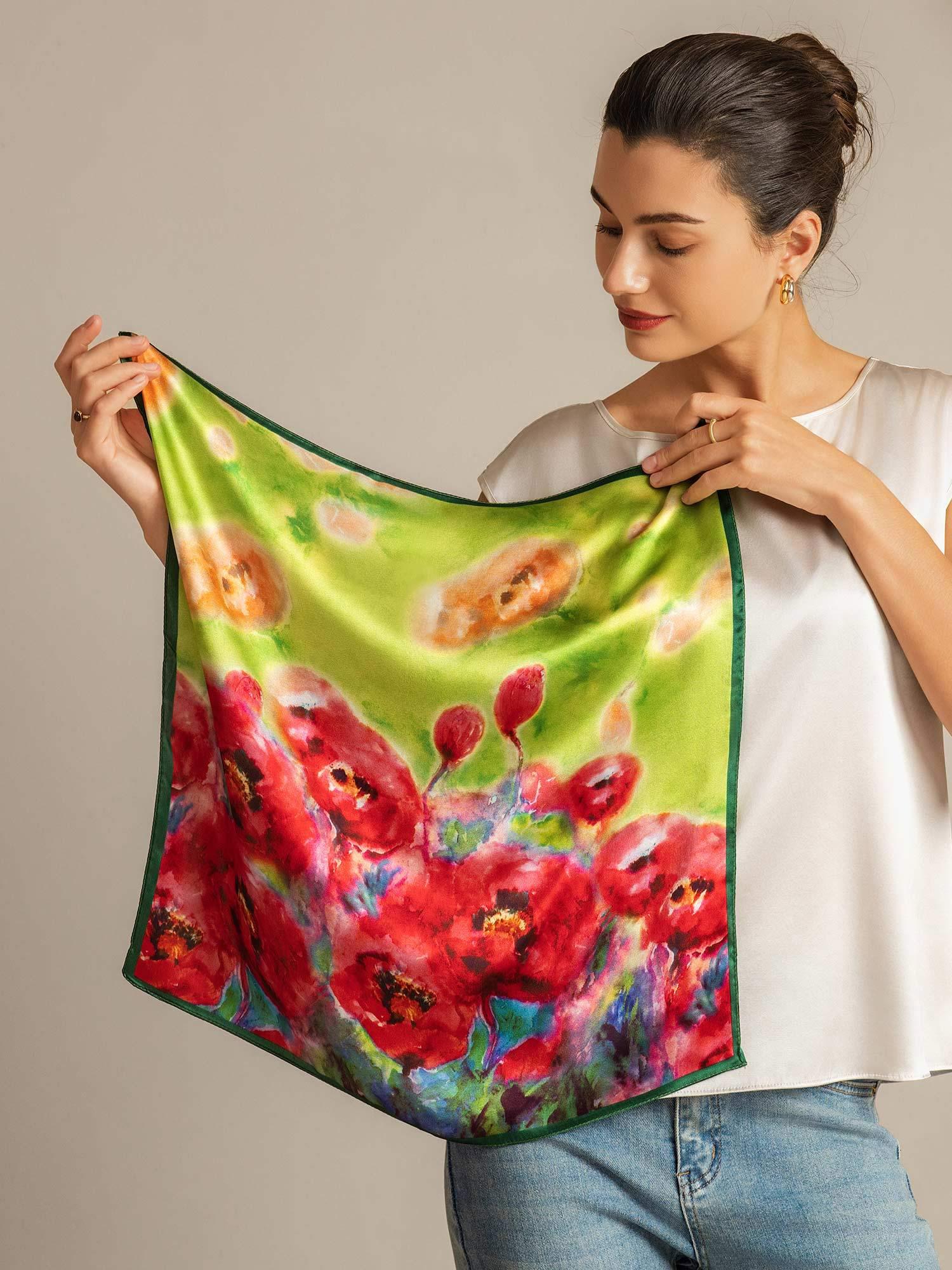 [P099] SilkSilky-SE Rent Silke Scarf 003,