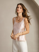 [Rosa] SilkSilky-SE Sleeveless Cami Toppar 006