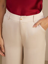 [Beige] SilkSilky-SE Womens Pants 004