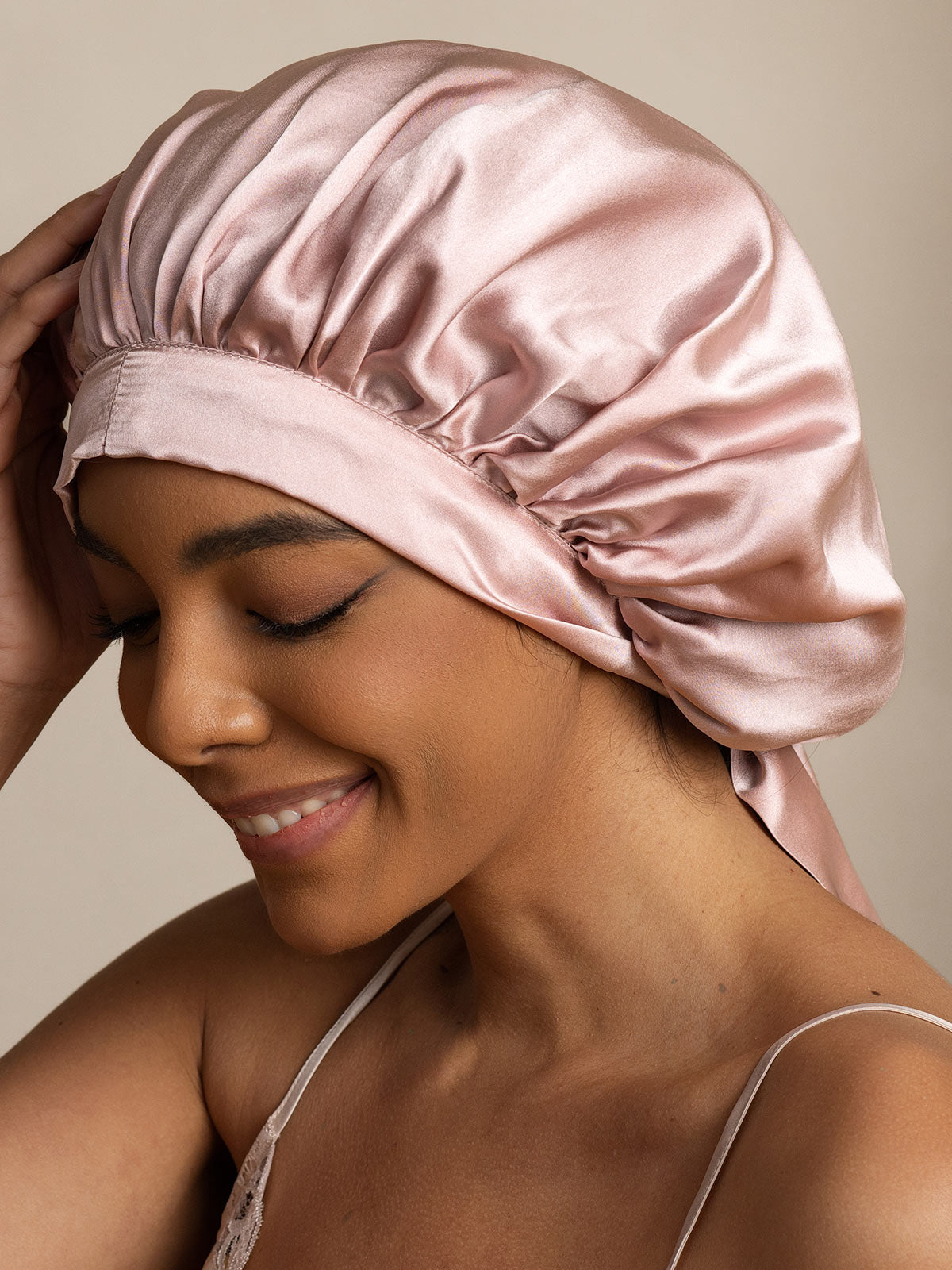 [Rosa] SilkSilky-SE Rent Silke Sleep Cap 004
