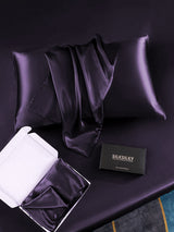 [Mörklila] SilkSilky-SE 30Momme Rent Silke Pillowcase 005