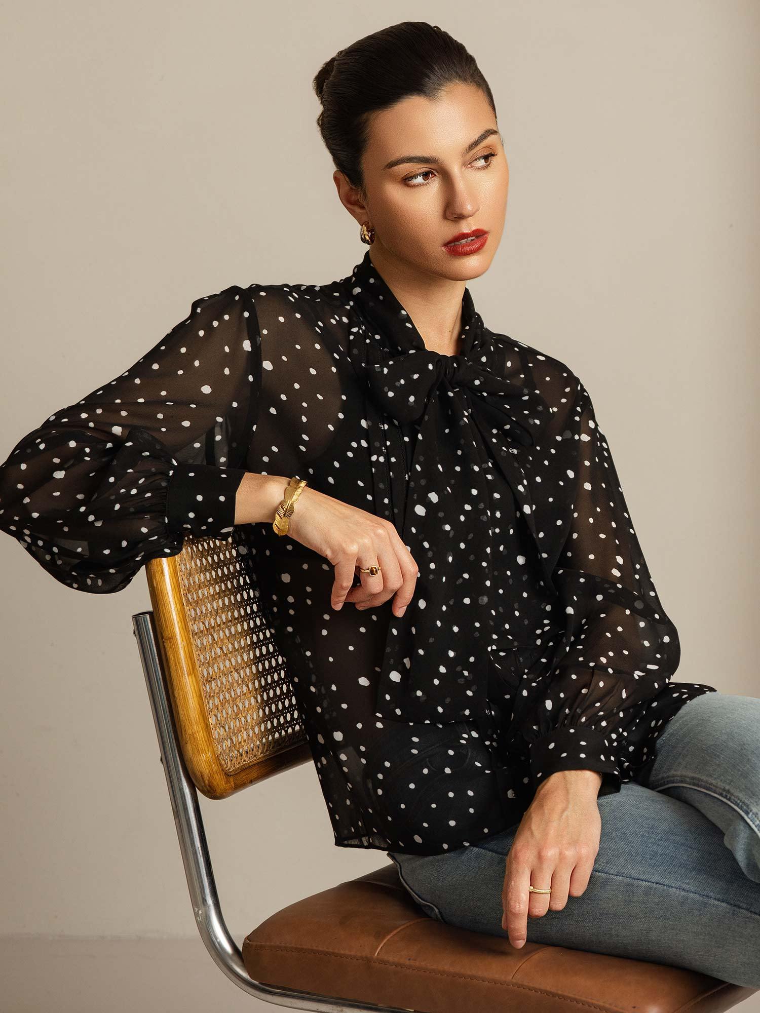 [Prickigt] SilkSilky-SE Rent Silke Womens Shirt 008