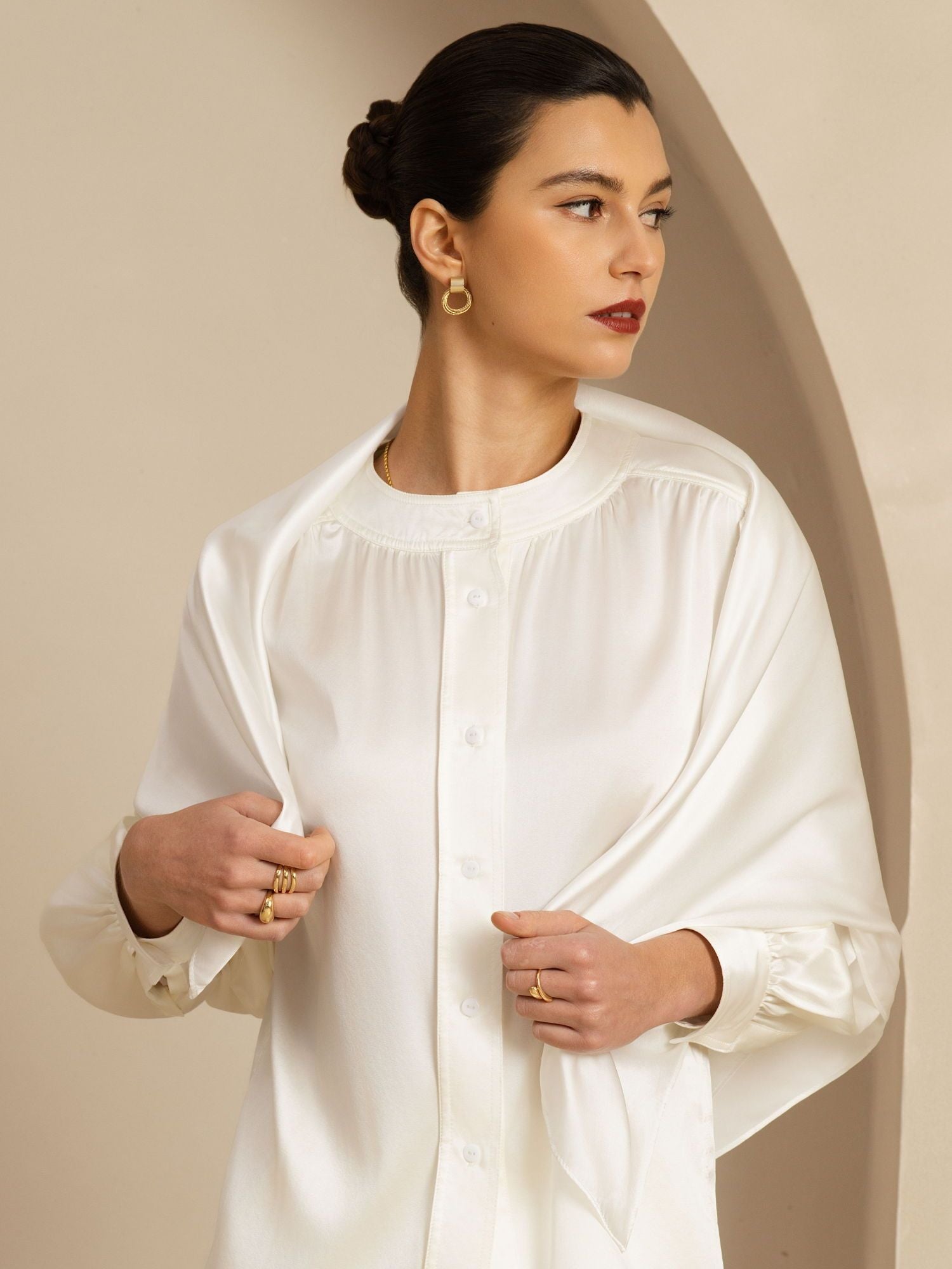 [Vit] SilkSilky-SE Pure Silk Scarf 002