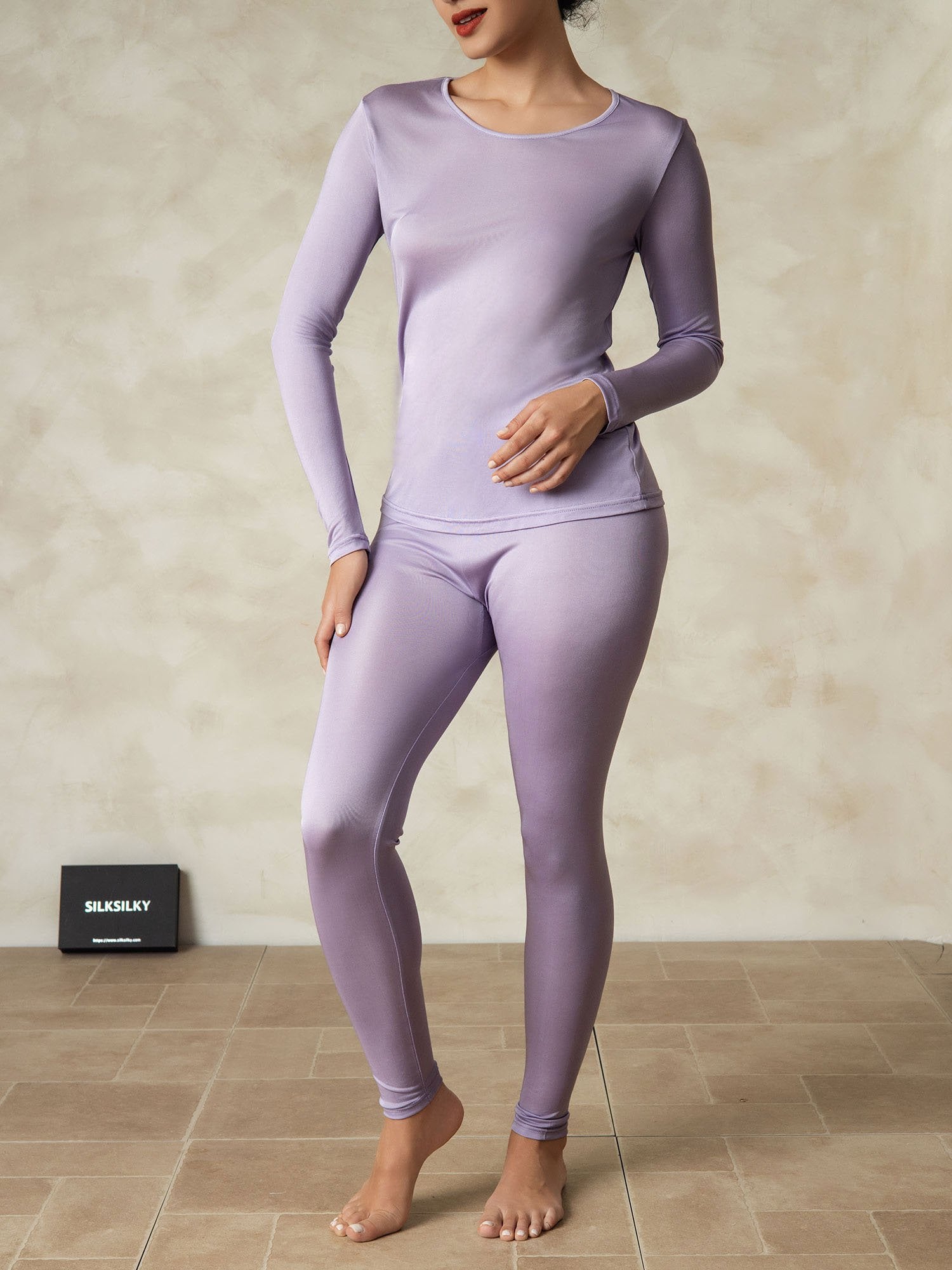 [Lila] SilkSilky-SE Silke Womens Pajamas 004