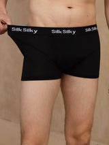 [Svart] SilkSilky-SE Mens Underwear 003