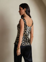 [Leopard] SilkSilky-SE 19Momme Silke Camisoles 002,