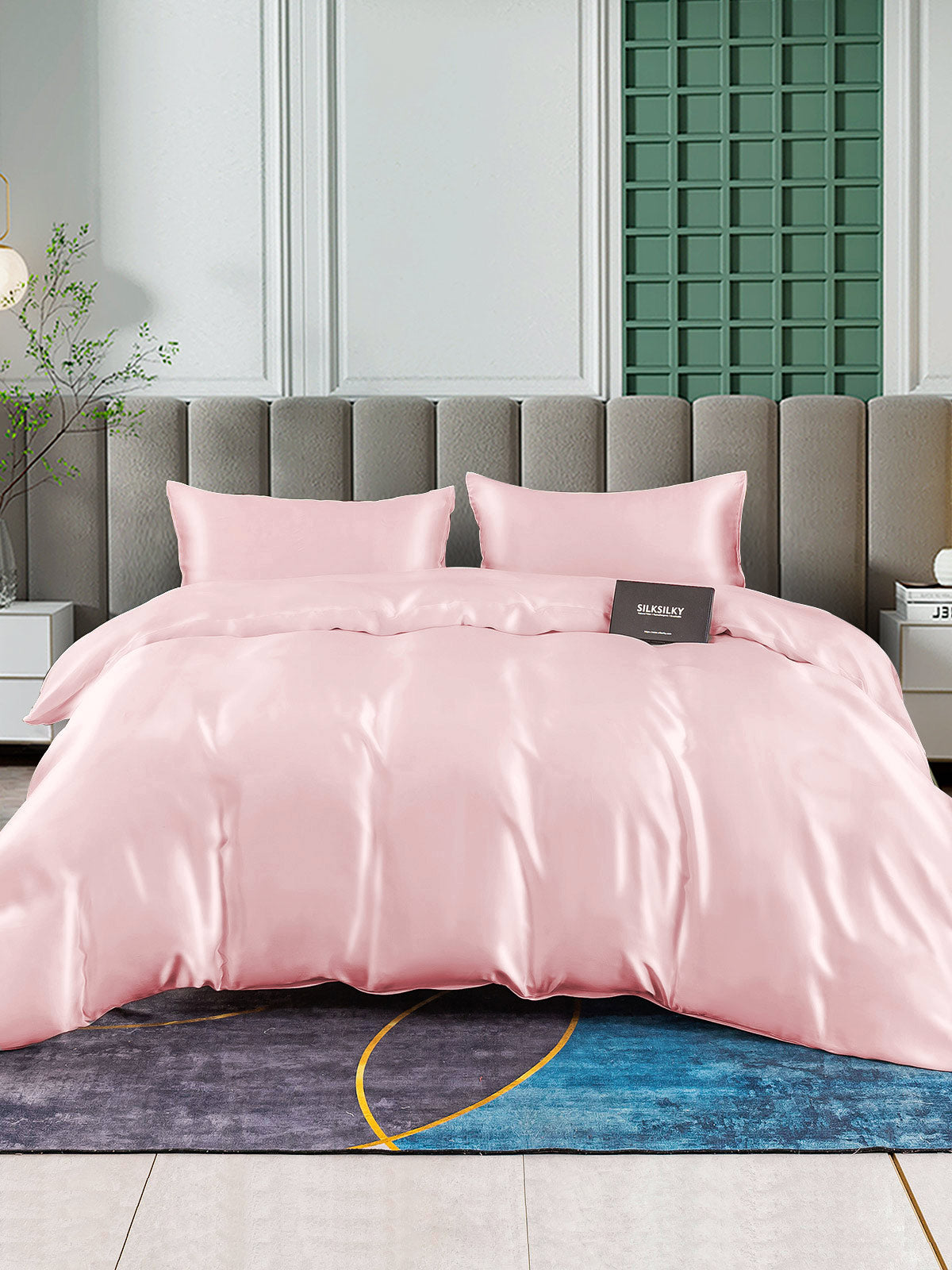 [Rosa] SilkSilky-SE 25Momme Rent Silke Bedding Set 002