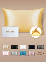 [Champagne] SilkSilky-SE 22Momme Rent Silke Pillowcase 001