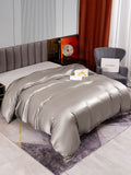 SilkSilky SE 22Momme Rent Silke Duvet Cover Grå 002