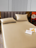 SilkSilky SE 22Momme Rent Silke Bedding Set Beige 003