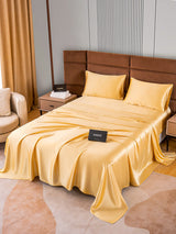 [Champagne] SilkSilky-SE 22Momme Rent Silke Bedding Set 002,