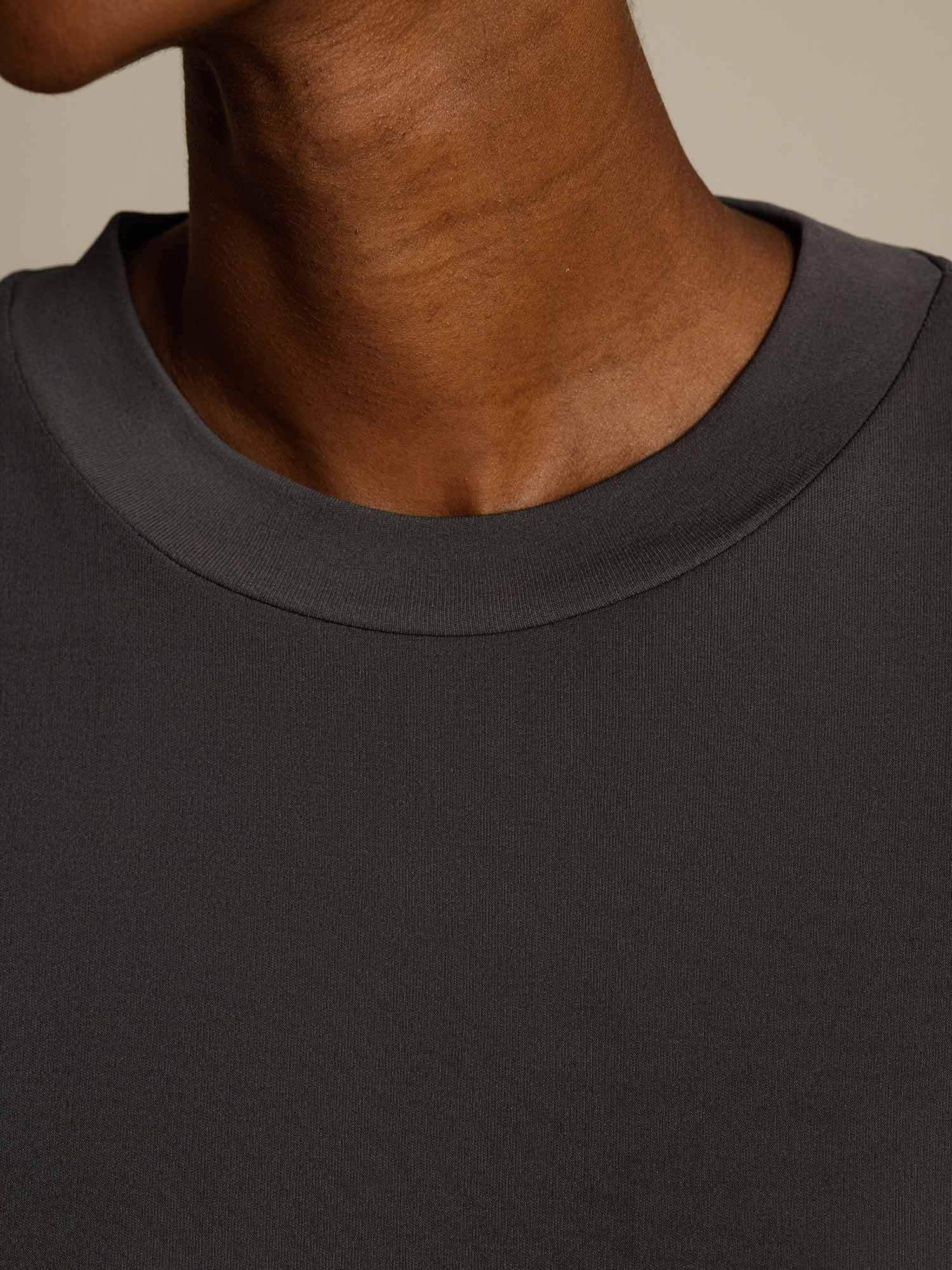 [Grå] SilkSilky-SE Rent Silke Womens T-Shirt 004