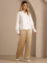 [Vit] SilkSilky-SE Long Sleeve Blouse 006