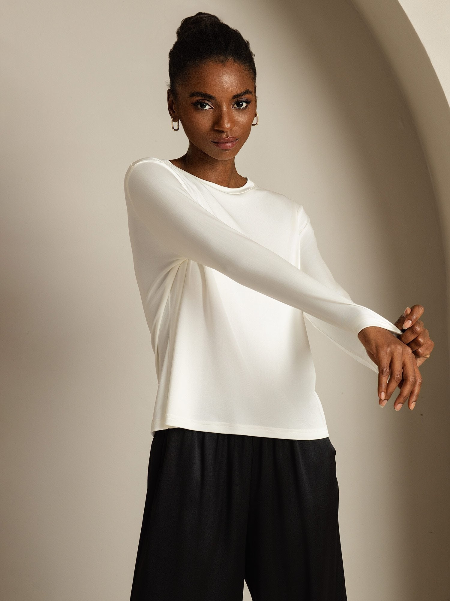 [Vit] SilkSilky-SE Rent Silke Womens T-Shirt 007,