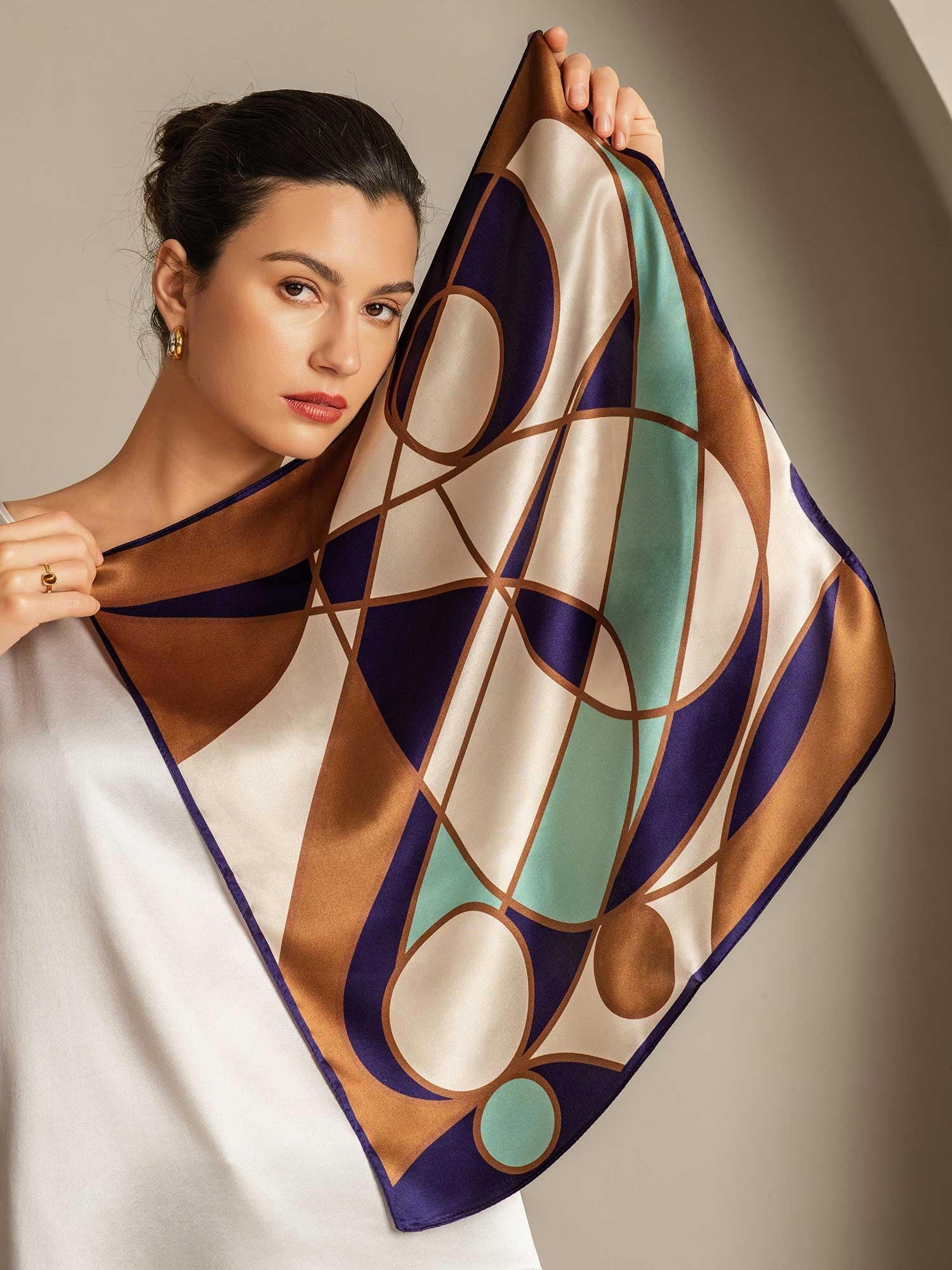 [P104] SilkSilky-SE Rent Silke Scarf 004,