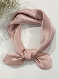 SilkSilky SE Rent Silke Scarf Rosa 001